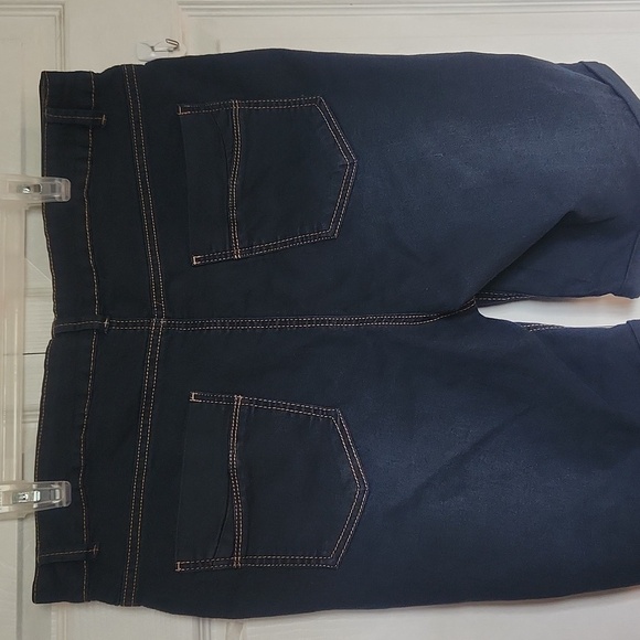 My Style Womens Plus Size Stretchy Denim  Shorts - Size 16 - Picture 9 of 11